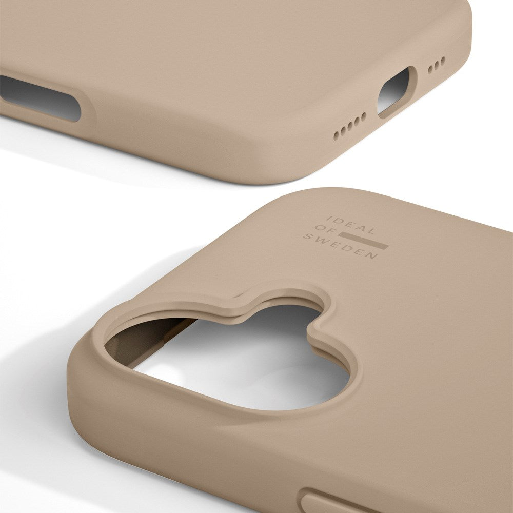 iDeal Of Sweden iPhone 17 Silicone Deksel - MagSafe Kompatibel - Beige