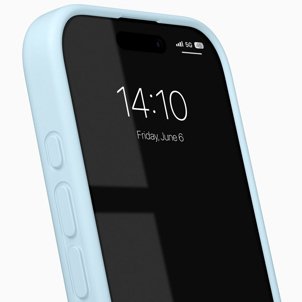 iDeal Of Sweden iPhone 17 Silicone Deksel - MagSafe Kompatibel - Light Blue