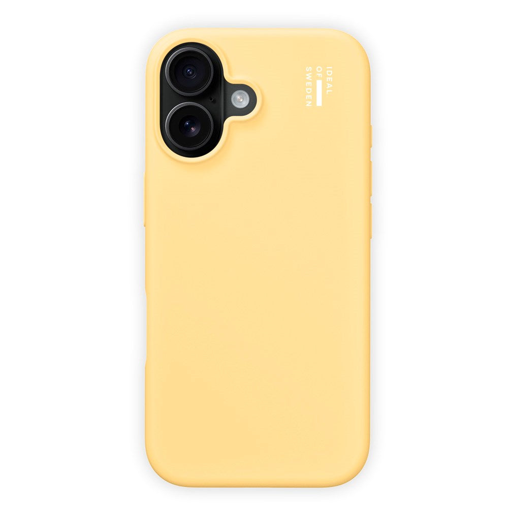 iDeal Of Sweden iPhone 17 Silicone Deksel - MagSafe Kompatibel - Soft Lemon