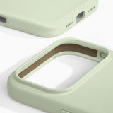 iPhone 17 Pro iDeal Of Sweden Silicone Deksel - MagSafe Kompatibel - Sage Green