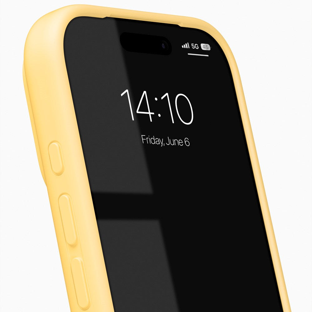 iDeal Of Sweden iPhone 17 Pro Silicone Deksel - MagSafe Kompatibel - Soft Lemon