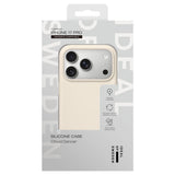 iPhone 17 Pro iDeal Of Sweden Silicone Deksel - MagSafe Kompatibel - Cloud Dancer