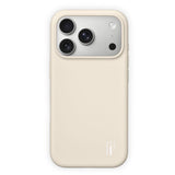 iPhone 17 Pro iDeal Of Sweden Silicone Deksel - MagSafe Kompatibel - Cloud Dancer