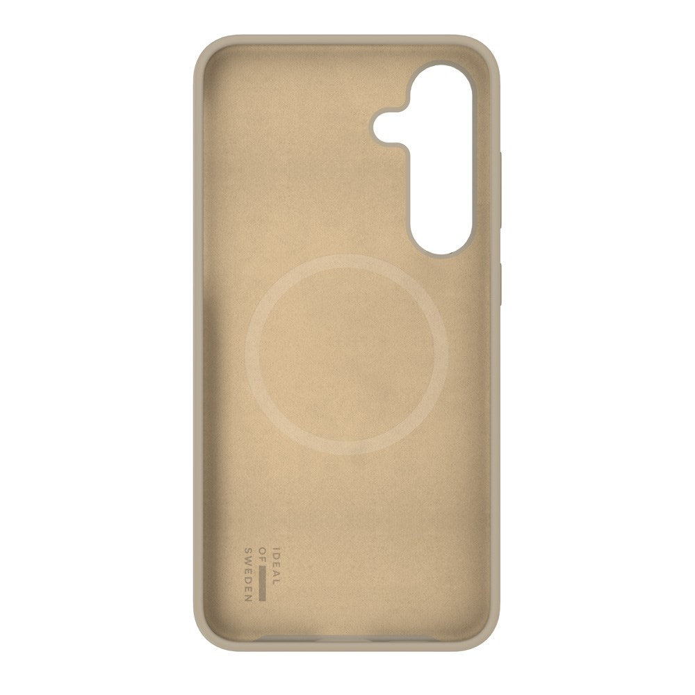 iDeal Of Sweden Samsung Galaxy S25 Silikon Deksel - MagSafe Kompatibel - Beige