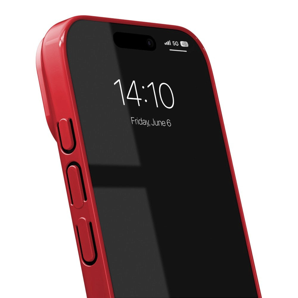 iPhone 17e / 16e / 15 / 14 / 13 iDeal of Sweden Slim Deksel - MagSafe Kompatibel - Power Red