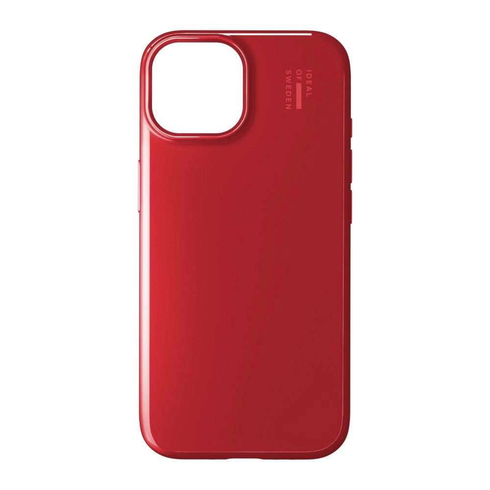 iPhone 17e / 16e / 15 / 14 / 13 iDeal of Sweden Slim Deksel - MagSafe Kompatibel - Power Red