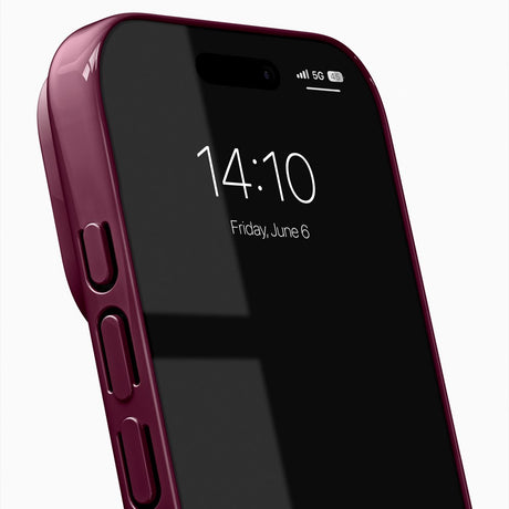 iDeal of Sweden iPhone 17 Pro Slim Deksel - MagSafe Kompatibel - Glossy Cherry