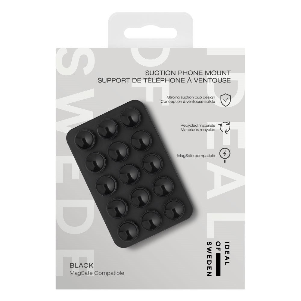 iDeal of Sweden Silikon Sugekopp Mobilholder – MagSafe Kompatibel – Black