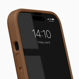 iPhone 17e / 16e / 15 / 14 / 13 iDeal of Sweden Soft Swirl Silicone Deksel - MagSafe Kompatibel - Salted Caramel