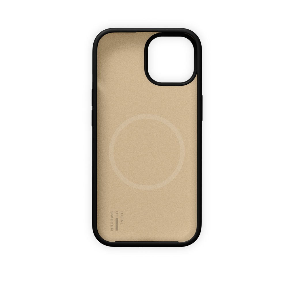 iPhone 17e / 16e / 15 / 14 / 13 iDeal of Sweden Soft Swirl Silicone Deksel - MagSafe Kompatibel - Velvet Black