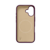 iPhone 17 iDeal of Sweden Soft Swirl Silicone Deksel - MagSafe Kompatibel - Velvet Plum