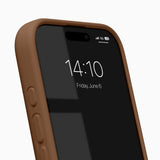 iPhone 17 iDeal of Sweden Soft Swirl Silicone Deksel - MagSafe Kompatibel - Salted Caramel