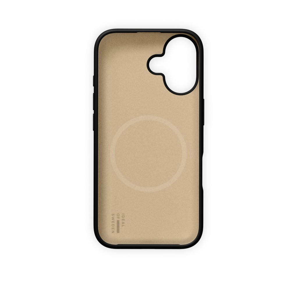 iPhone 17 iDeal of Sweden Soft Swirl Silicone Deksel - MagSafe Kompatibel - Velvet Black