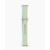 Apple Watch (38/40/SE/41/42mm) iDeal of Sweden Silikon Klokkerem - Størrelse M/L - Sage Green
