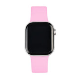 Apple Watch (38/40/SE/41/42mm) iDeal of Sweden Silikon Klokkerem - Størrelse M/L - Bubblegum Pink