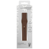 Apple Watch (38/40/SE/41/42mm) iDeal of Sweden Silikon Klokkerem - Størrelse M/L - Mocha Mousse