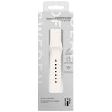 Apple Watch (38/40/SE/41/42mm) iDeal of Sweden Silikon Klokkerem - Størrelse M/L - Cloud Dancer