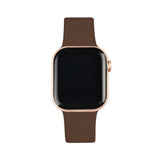 Apple Watch (42/44/SE/45/46/49mm) iDeal of Sweden Silikon Klokkerem - Størrelse M/L - Mocha Mousse