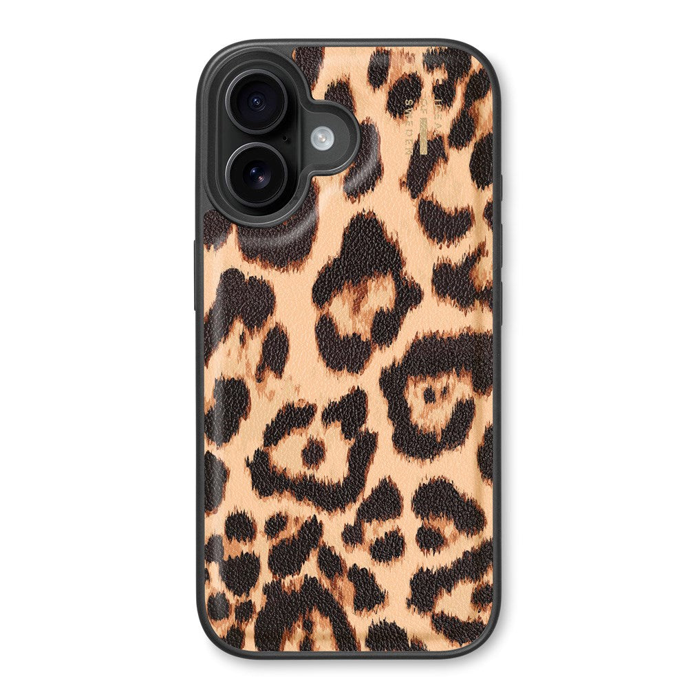 iDeal Of Sweden iPhone 16 Vegan Leather Deksel - Timeless Leo