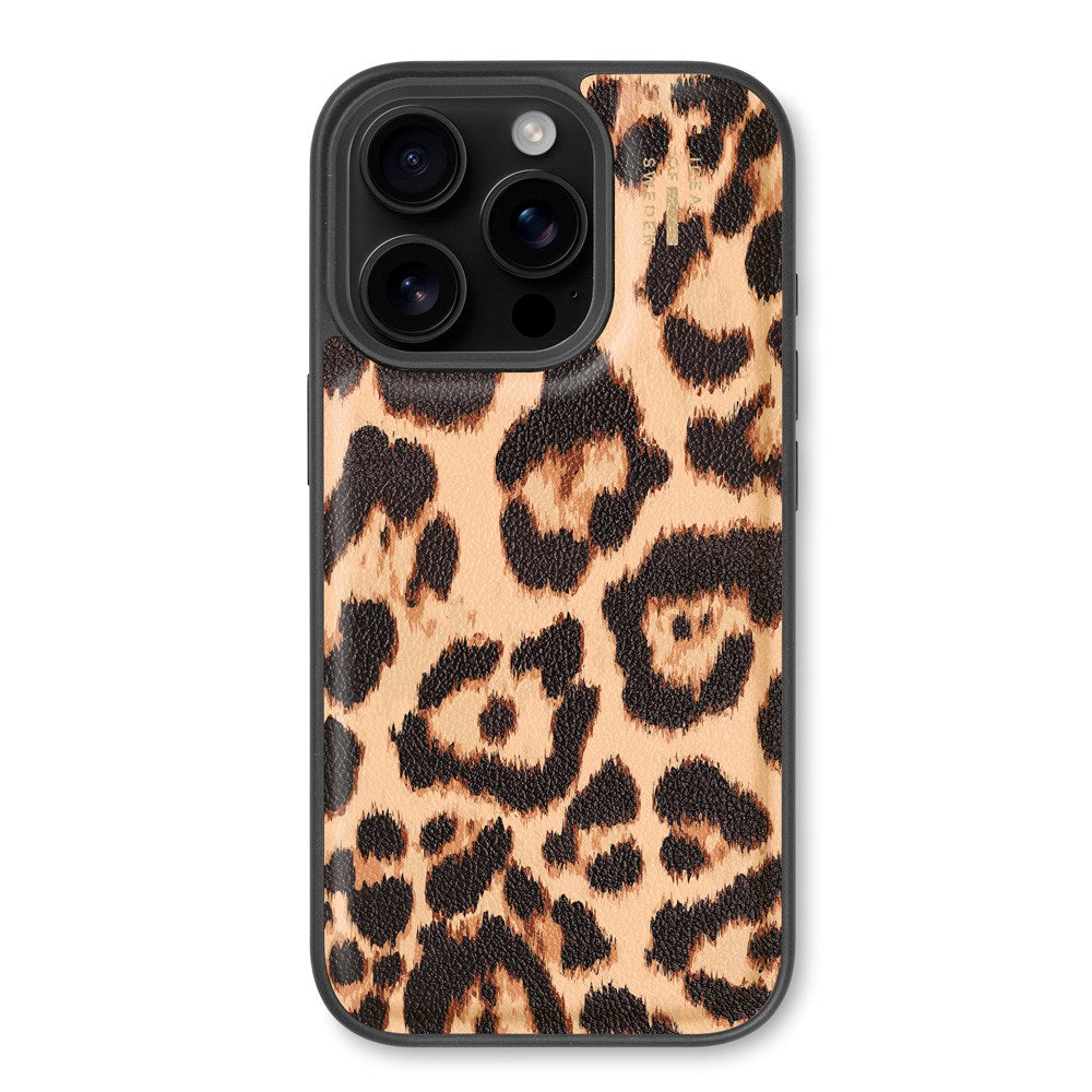 iDeal Of Sweden iPhone 16 Pro Max Vegan Leather Deksel - Timeless Leo