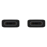 Original Samsung USB-C til USB-C Kabel 25W (EP-DA705BBE) - 3A - 1m - Svart