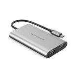 Hyperdrive Adapter USB-C til 2 x HDMI - Sølv