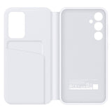 Original Samsung Galaxy S23 FE Smart Clear View Deksel - Hvit (EF-ZS711CWEGWW)