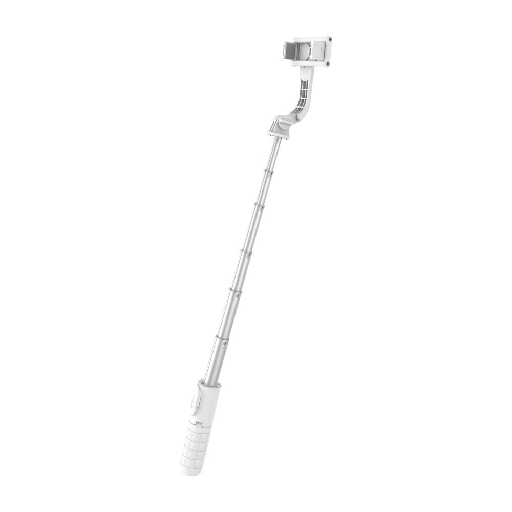 T'NB Influence Pro 2-i-1 Selfie Stick med Stativfunksjon og LED-Lys - Hvit