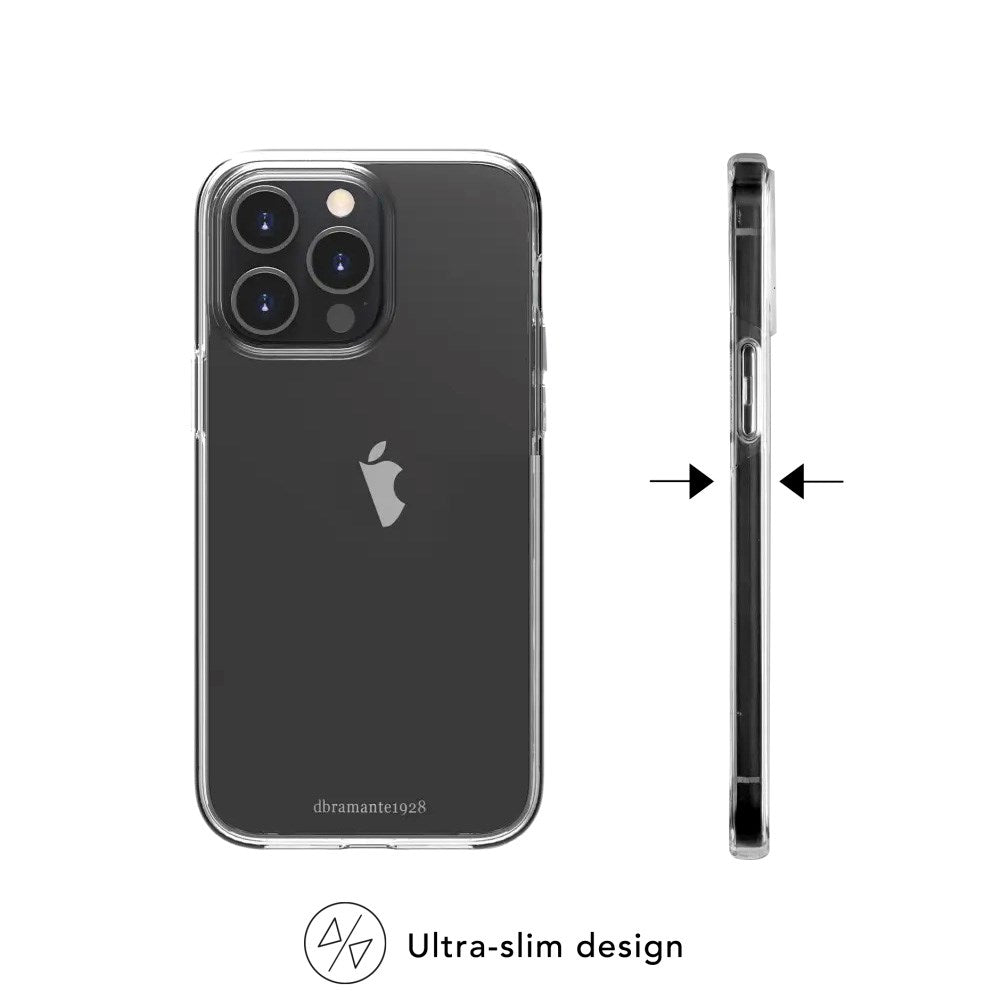iPhone 12/12 Pro dbramante1928 Iceland Pro Deksel - 100% Resirkulert Plast - Gennemsigtig
