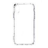iPhone X/XS TPU Hybrid Anti-Slip Deksel - Gjennomsiktig