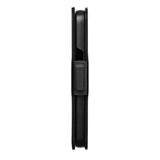 iPhone 12 / 12 Pro Key Nordfjord Slim Magnet Wallet Kunstskinn Flipdeksel - Svart