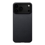 iPhone 17 Pro PITAKA Ultra Slim Deksel - MagSafe Kompatibel - Black / Grey