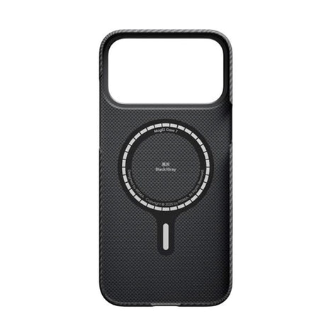 iPhone 17 Pro PITAKA Ultra Slim Deksel - MagSafe Kompatibel - Black / Grey