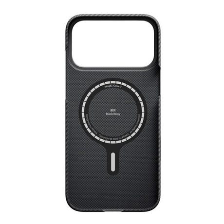 iPhone 17 Pro Max PITAKA Ultra Slim Deksel - MagSafe Kompatibel - Black / Grey