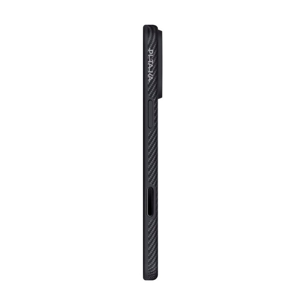 iPhone 17 Pro PITAKA Aramid UltraGuard Deksel - MagSafe Kompatibel - Black / Grey