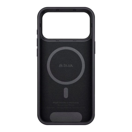 iPhone 17 Pro PITAKA Aramid UltraGuard Deksel - MagSafe Kompatibel - Black / Grey