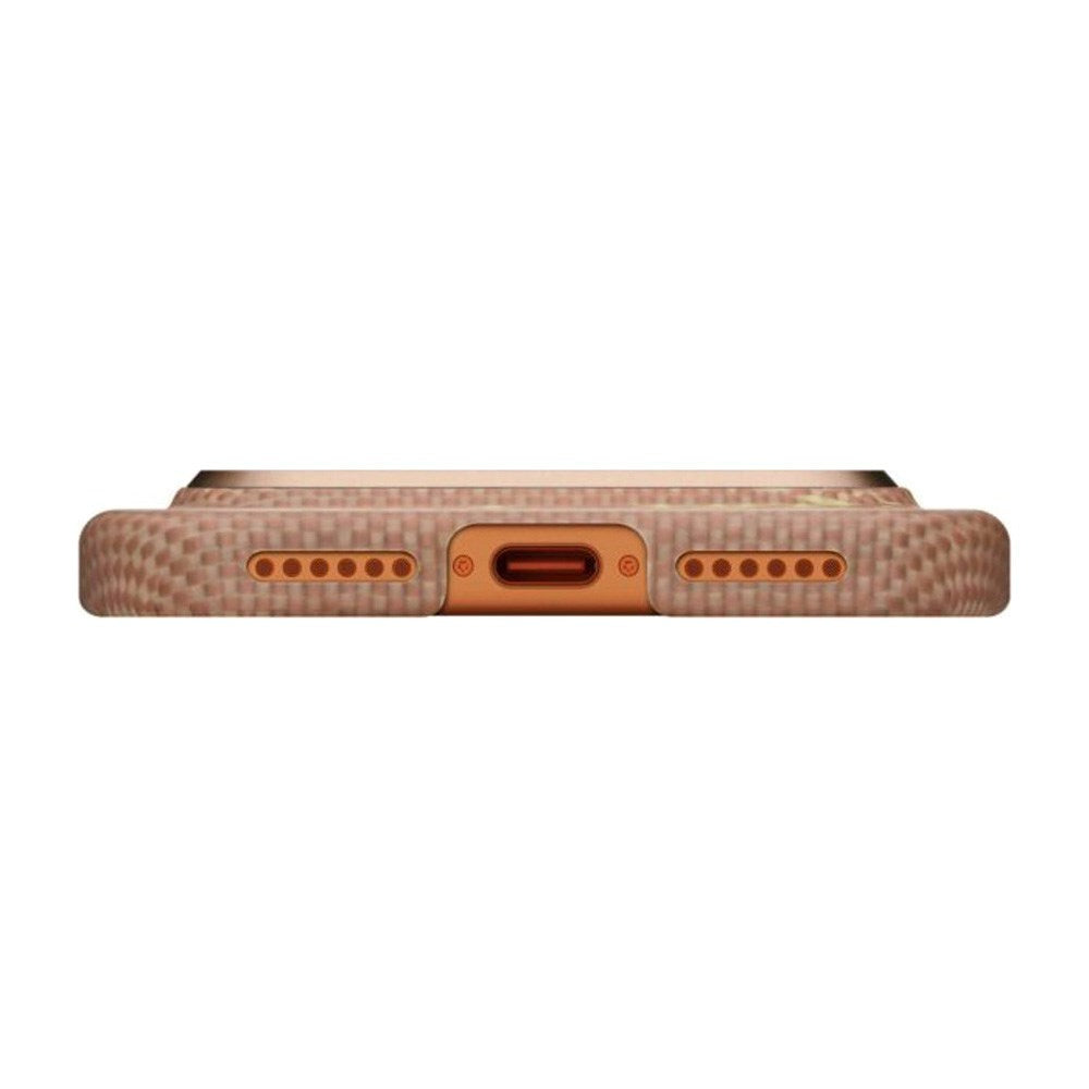 iPhone 17 Pro PITAKA Ultra Slim Deksel - MagSafe Kompatibel - Golden Glint