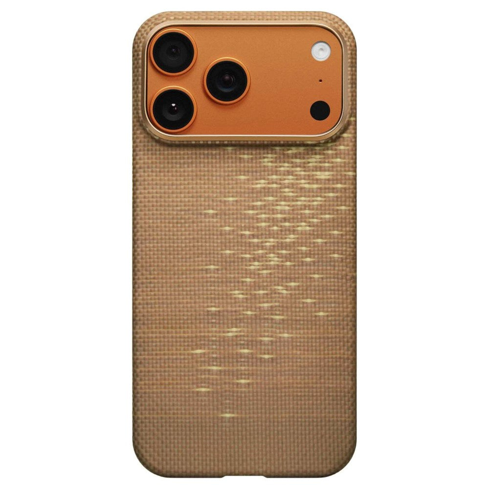iPhone 17 Pro PITAKA Ultra Slim Deksel - MagSafe Kompatibel - Golden Glint