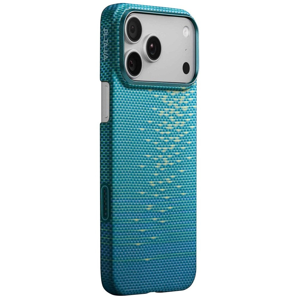 iPhone 17 Pro PITAKA Ultra Slim Deksel - MagSafe Kompatibel - Lucid Blue