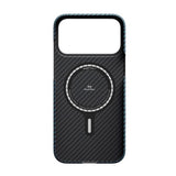 iPhone 17 Pro PITAKA Ultra Slim Deksel - MagSafe Kompatibel - Blue / Grey