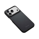 iPhone 18 Pro / 17 Pro Pitaka Edge Deksel - MagSafe Kompatibel - Lava Black