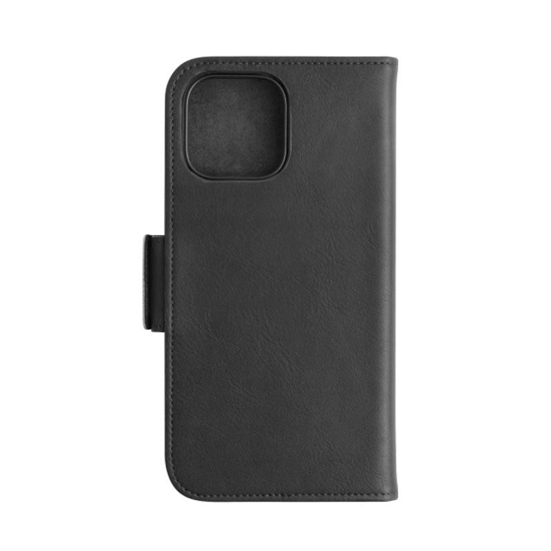 iPhone 13 Pro Max Key Nordfjord Slim Magnet Wallet Kunstskinn Flipdeksel - Svart
