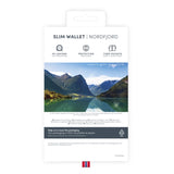 iPhone 13 Pro Max Key Nordfjord Slim Magnet Wallet Kunstskinn Flipdeksel - Svart