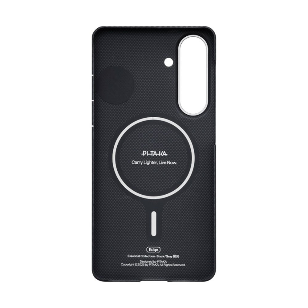 Samsung Galaxy S26+ (Plus) PITAKA Edge Deksel - MagSafe Kompatibel - Black / Grey Twill