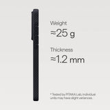 Samsung Galaxy S26+ (Plus) PITAKA Edge Deksel - MagSafe Kompatibel - Black / Grey Twill