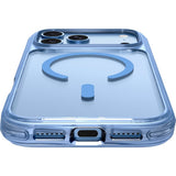 iPhone 18 Pro / 17 Pro LAUT CRYSTAL MATTER X Deksel - MagSafe Kompatibel - Blå / Gjennomsiktig