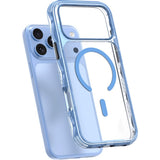 iPhone 18 Pro Max / 17 Pro Max LAUT CRYSTAL MATTER X Deksel - MagSafe Kompatibel - Blå / Gjennomsiktig