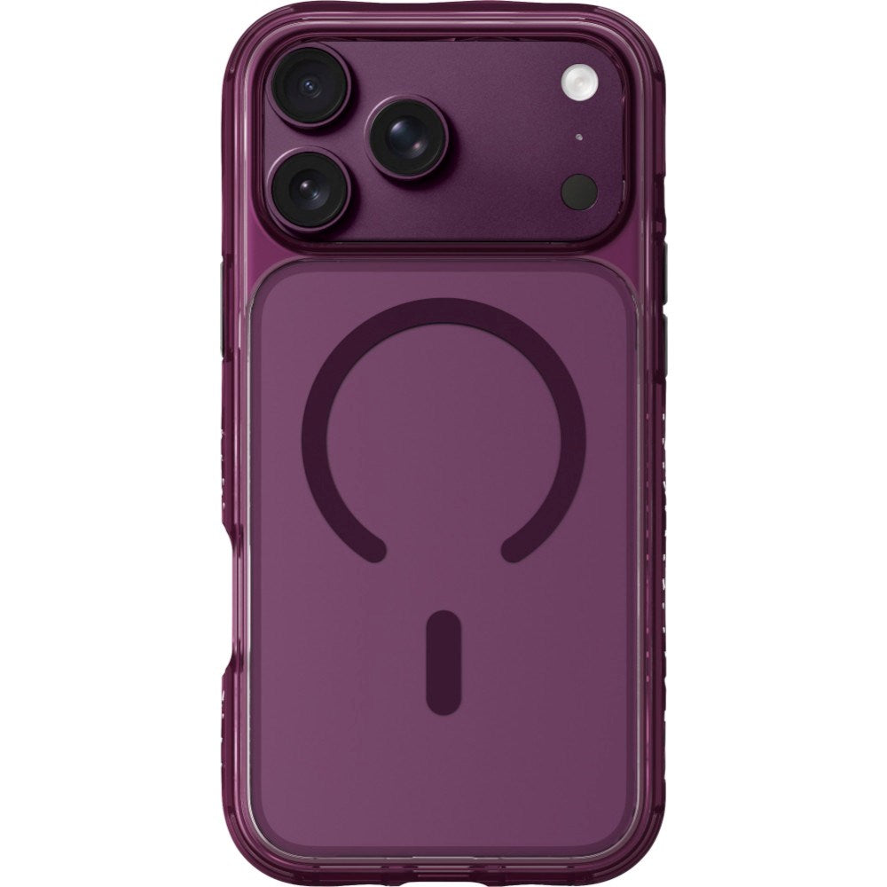 iPhone 18 Pro Max / 17 Pro Max LAUT CRYSTAL MATTER X Deksel - MagSafe Kompatibel - Lilla / Gjennomsiktig