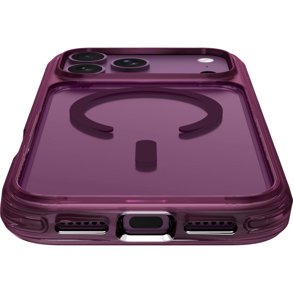 iPhone 18 Pro / 17 Pro LAUT CRYSTAL MATTER X Deksel - MagSafe Kompatibel - Lilla / Gjennomsiktig