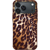iPhone 18 Pro Max / 17 Pro Max LAUT HUEX WAVE Deksel - MagSafe Kompatibel - Mocha Leopard